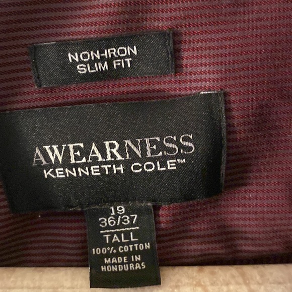 Kenneth Cole awareness dress shirt used in great condition - Picture 2 of 4